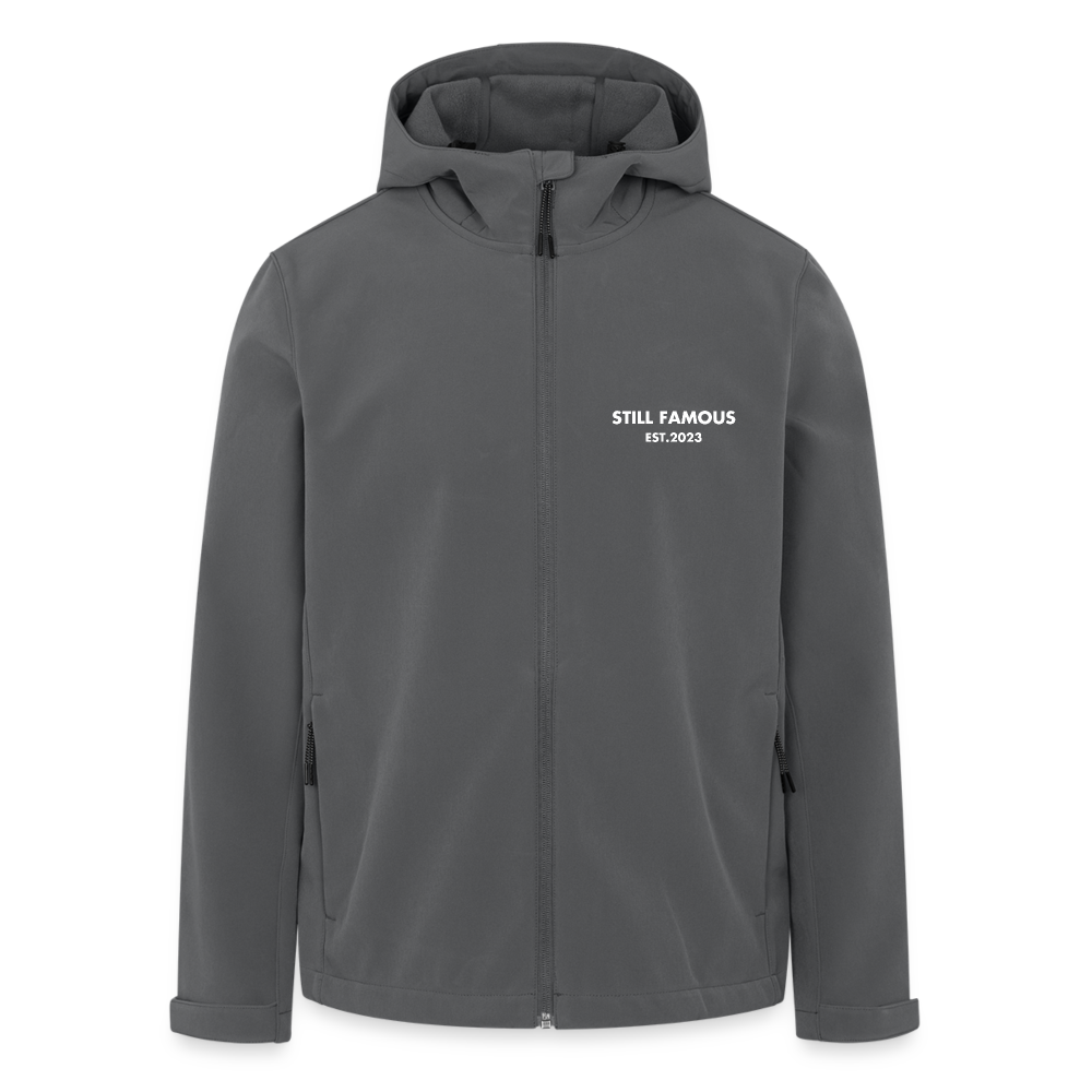 STILL FAMOUS Softshell Jacke - Anthrazit