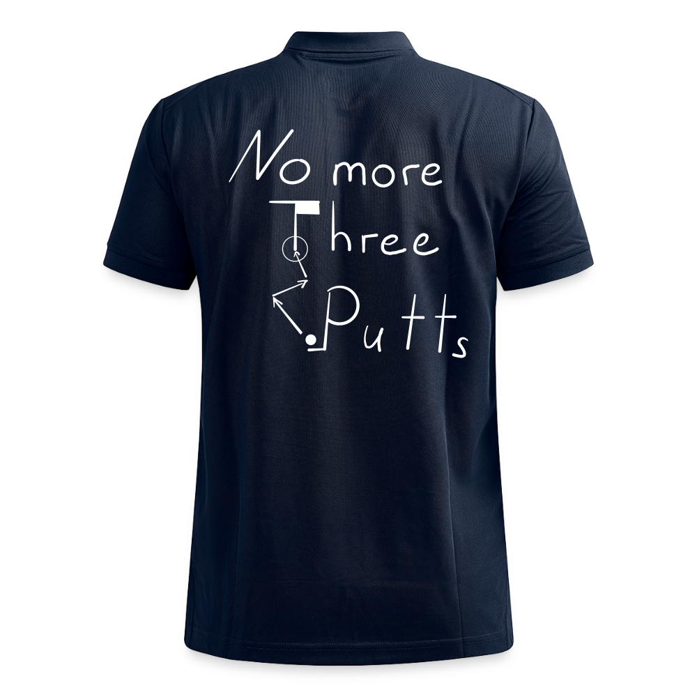 No More Three Putts Polo Golf - Dunkelnavy
