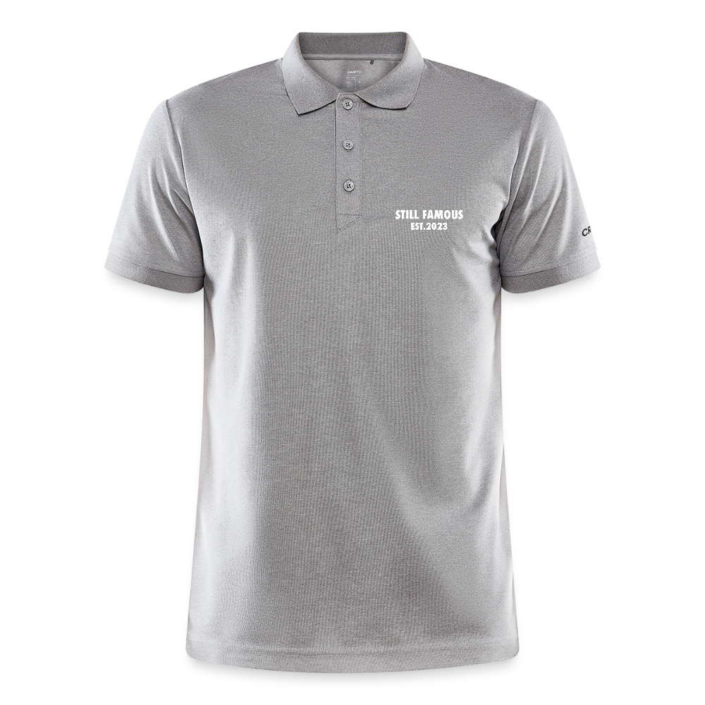 CRAFT Core Unify Polo - Grau meliert