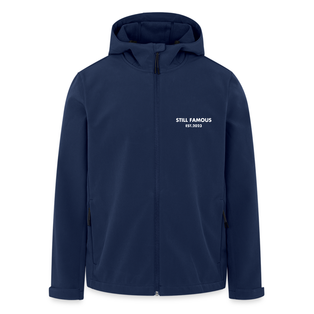 STILL FAMOUS Softshell Jacke - Navy