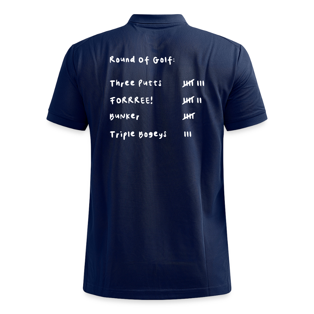 CRAFT Core Unify Polo - Navy meliert