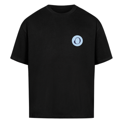 OFF PAPER – Oversized T-Shirt in Schwarz