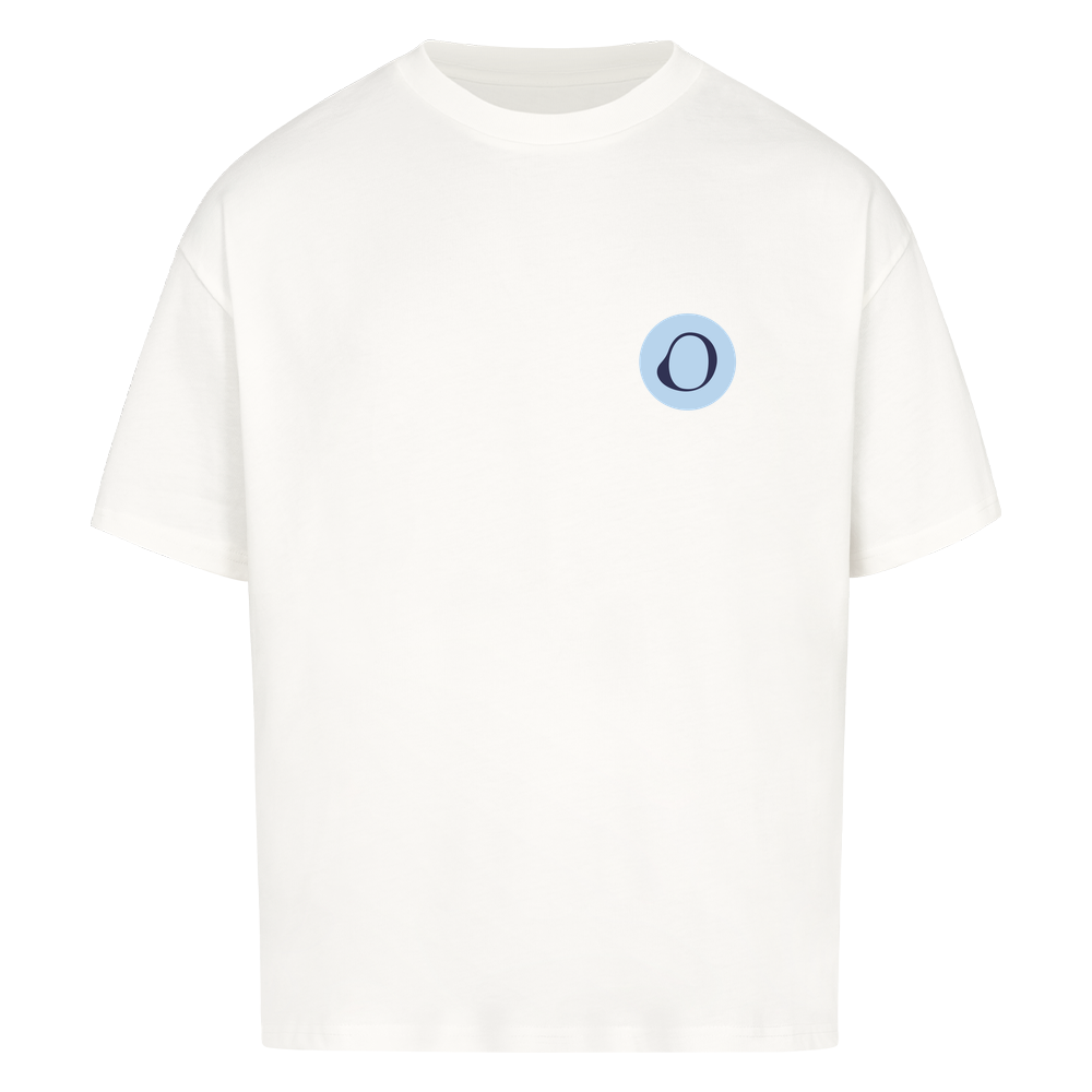 OFF PAPER – Oversized T-Shirt in Weiß