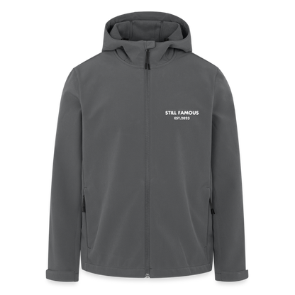 STILL FAMOUS Softshell Jacke - Anthrazit