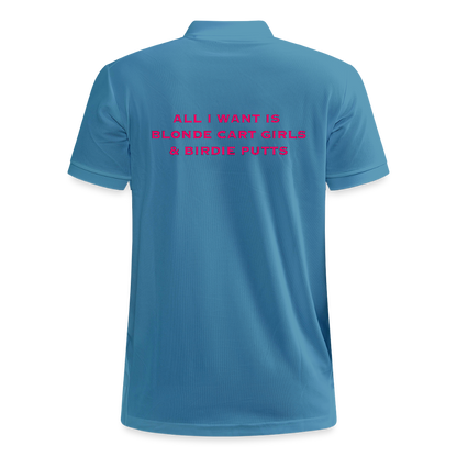 Cart Girls & Birdie Putts - Saphirblau