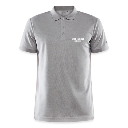 CRAFT Core Unify Polo - Grau meliert