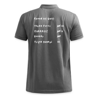 CRAFT Core Unify Polo - Dunkelgrau meliert