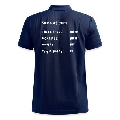 CRAFT Core Unify Polo - Navy meliert