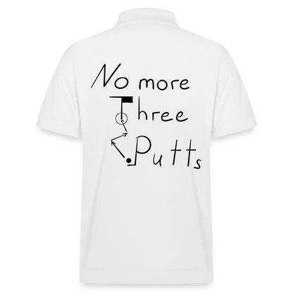 NO MORE THREE PUTTS - weiß