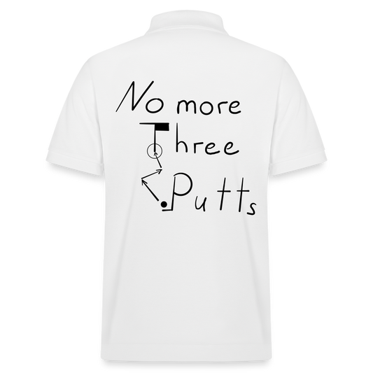 NO MORE THREE PUTTS - weiß